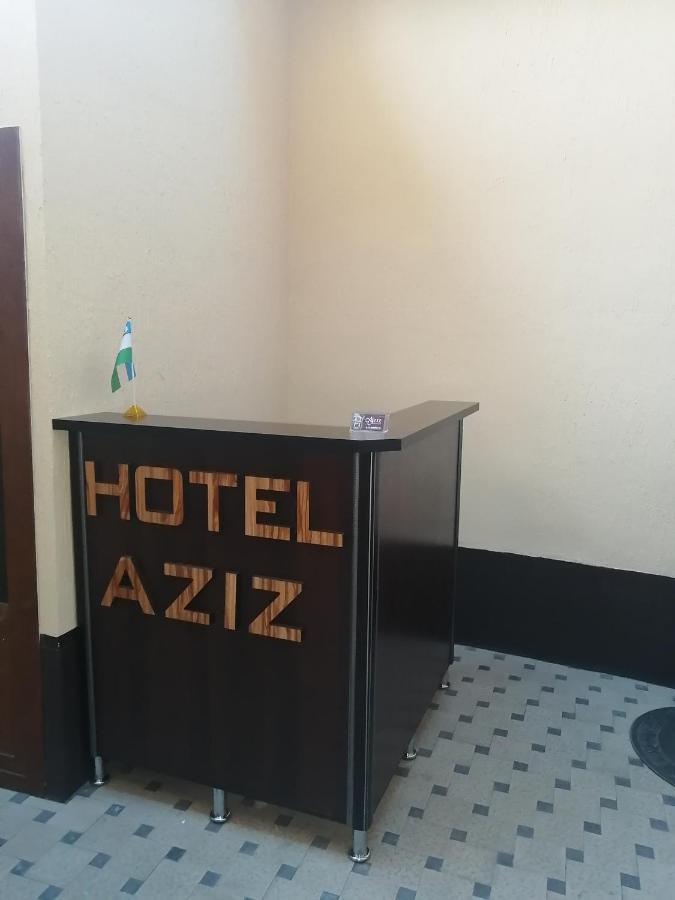 Aziz Hotel Samarcanda Exterior foto